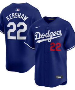 Clayton Kershaw Los Angeles DodgersAlternate Limited Player Jerseynbspâ€“ Royal
