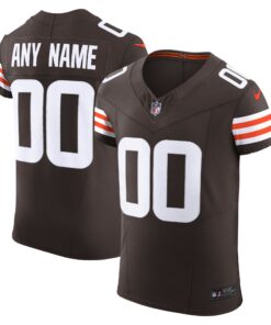 Cleveland Browns  Vapor F.U.S.E. Elite Custom Jersey  Brown