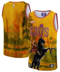 Cleveland Cavaliers NBA &amp KidSuper Studios by Fanatics Unisex Hometown Jersey - Gold