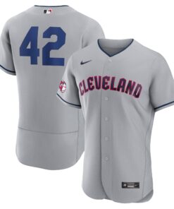 Cleveland Guardians2023 Jackie Robinson Day Authentic Jersey  Gray