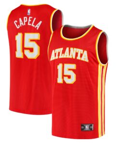 Clint Capela Atlanta Hawks Fanatics 202122 Fast Break Replica Jersey - Icon Edition - Red