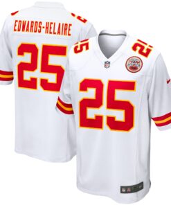 Clyde EdwardsHelaire Kansas City Chiefs  Game Jersey  White