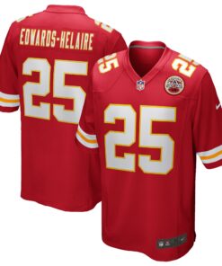 Clyde EdwardsHelaire Kansas City Chiefs  Player Game Jersey  Red
