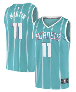 Cody Martin Charlotte Hornets Fanatics Fast Break Replica Jersey - Icon Edition - Teal