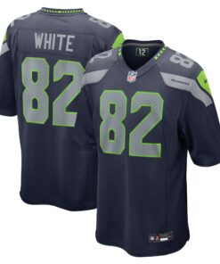 Cody White Seattle Seahawks   Game Jersey  College Navy