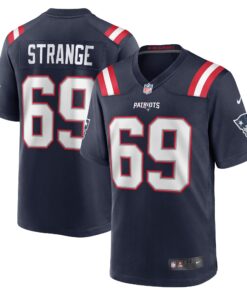 Cole Strange New England Patriots  Player Game Jersey  Navy