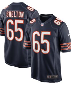 Coleman Shelton Chicago Bears   Game Jersey   Navy