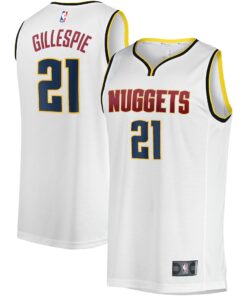 Collin Gillespie Denver Nuggets Fanatics Youth Fast Break Player Jersey - Association Edition - White