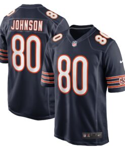 Collin Johnson Chicago Bears   Game Jersey   Navy