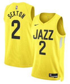 Collin Sexton Utah Jazz Unisex Swingman Jersey - Icon Edition - Gold