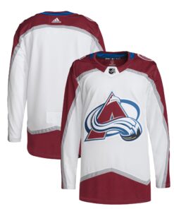 Colorado Avalanche Away Primegreen Authentic Jerseynbspâ€“ White