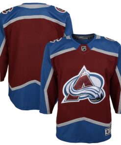 Colorado Avalanche Youth Home Premier Jersey  Burgundy