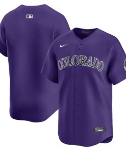  Colorado Rockies Alternate Limited Jerseynbspâ€“ Purple