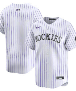 Colorado RockiesHome Limited Jersey  White