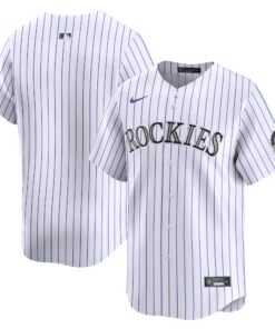 Colorado RockiesYouth Home Limited Jersey  White