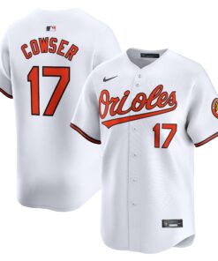 Colton Cowser Baltimore OriolesHome Limited Player Jersey  White