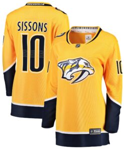 Colton Sissons Nashville Predators Fanatics Women_s Breakaway Player Jersey  Gold