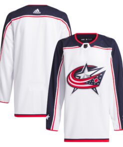 Columbus Blue Jackets Away Primegreen Authentic Jersey  White