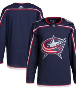 Columbus Blue Jackets Home Primegreen Authentic Jersey  Navy
