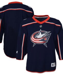 Columbus Blue Jackets Infant Home Replica Blank Jersey  Navy