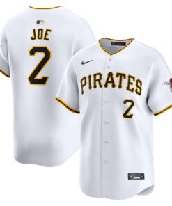 Connor Joe Pittsburgh PiratesHome Limited Player Jerseynbspâ€“ White
