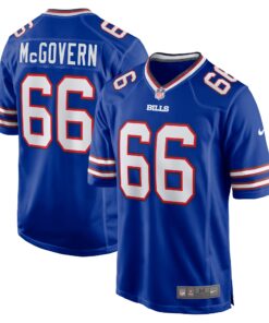 Connor McGovern Buffalo Bills  Game Player Jersey  Royal