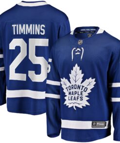 Conor Timmins Toronto Maple Leafs Fanatics Home Premier Breakaway Player Jersey  Blue