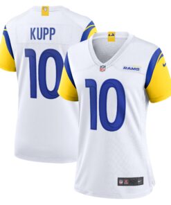 Cooper Kupp Los Angeles Rams  Women_s Alternate Game Jersey  White