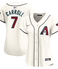 Corbin Carroll Arizona DiamondbacksWomen_s Home Limited Player Jerseynbspâ€“ White