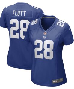 Cor_Dale Flott New York Giants  Women_s Game Player Jersey  Royal