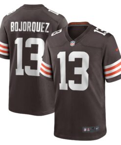 Corey Bojorquez Cleveland Browns  Game Jersey  Brown