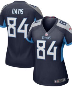 Corey Davis Tennessee Titans  Women_s Game Jersey  Navy
