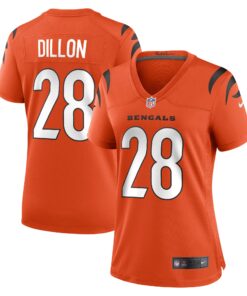 Corey Dillon Cincinnati Bengals  Women_s Retired Game Jersey  Orange