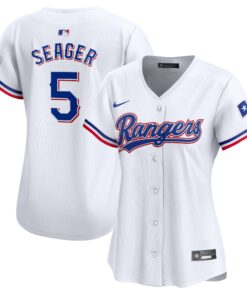 Corey Seager Texas RangersWomen_s Home Limited Player Jersey  White