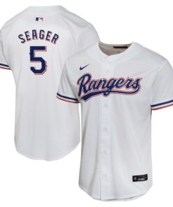 Corey Seager Texas RangersYouth Home Game Player Jersey  White