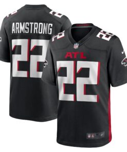 Cornell Armstrong Atlanta Falcons  Team Game Jersey   Black