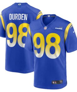 Cory Durden Los Angeles Rams   Game Jersey   Royal