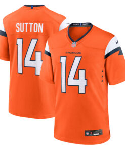 Courtland Sutton Denver Broncos  Mile High Collection Game Jersey  Orange
