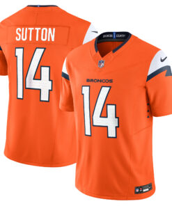 Courtland Sutton Denver Broncos  Mile High Collection Vapor F.U.S.E. Limited Jersey  Orange