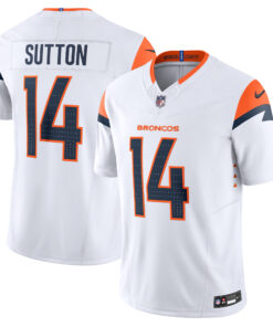 Courtland Sutton Denver Broncos  Mile High Collection Vapor F.U.S.E. Limited Jersey  White