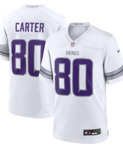 Cris Carter Minnesota Vikings  Alternate Retired Player Game Jersey  White