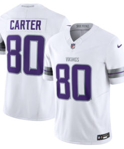 Cris Carter Minnesota Vikings  Alternate Vapor F.U.S.E. Retired Player Limited Jersey  White