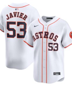 Cristian Javier Houston AstrosHome Limited Player Jersey  White