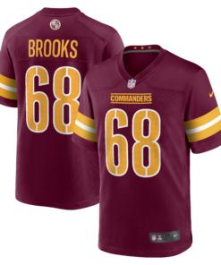 Curtis Brooks Washington Commanders   Game Jersey  Burgundy.png