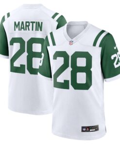 Curtis Martin New York Jets  Classic Alternate Retired Player Game Jersey  White