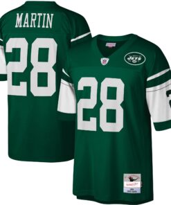Curtis Martin New York Jets Mitchell amp Ness Legacy Replica Jersey  Green