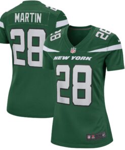 Curtis Martin New York Jets  Women_s Game Retired Player Jersey  Gotham Green