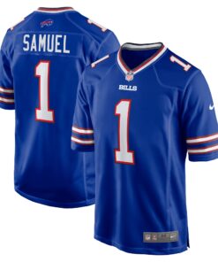 Curtis Samuel Buffalo Bills   Game Jersey   Royal