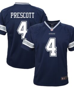 Dak Prescott Dallas Cowboys  Toddler Team Game Jersey  Navy