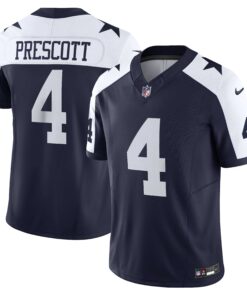 Dak Prescott Dallas Cowboys  Vapor F.U.S.E. Limited Jersey  Navy 1